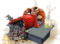گالری کارتون و کاریکاتور های ریبر هانسون از سوئد