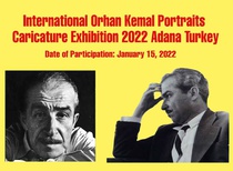 مسابقۀ بین‌المللی کاریکاتور اورهان کمال ، آدانا، ترکیه، 2022