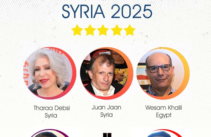 هیات داوران بیست و یکمین مسابقه بین المللی کارتون سوریه | 2025