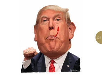 
                                                            trump portrait 115