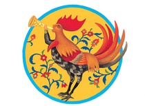 نمایشگاه مجازی گروهی تصویرسازی خروس نشان