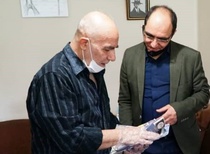 دیدار مدیرعامل موسسه هنرمندان پیشکسوت با جواد علیزاده