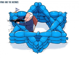 نتانیاهو و گروگان ها
