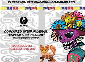 بیست و نهمین مسابقۀ بین‌المللی کارتون Calicomix  مکزیک، 2022