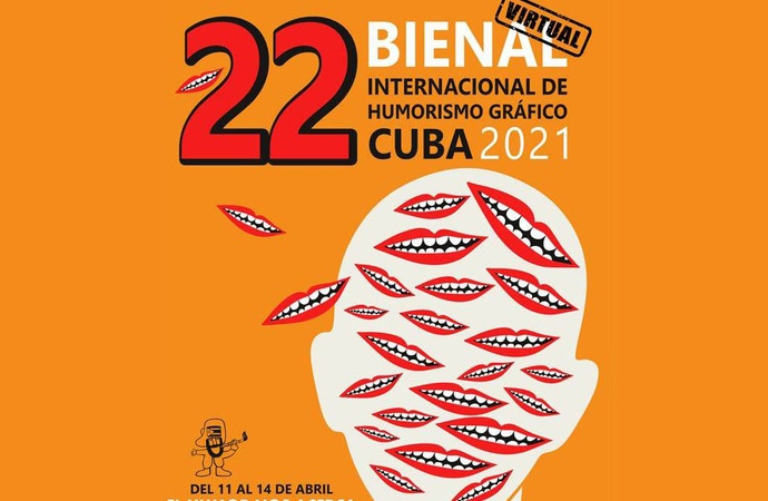 بیست و دومین دوسالانۀ بین‌المللی طنز گرافیکی، کوبا، 2021