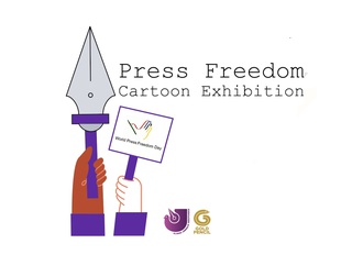 نمایشگاه کارتونی آزادی مطبوعاتی، اندونزی، ۲۰۲۱