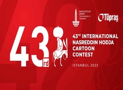 چهل و سومین مسابقۀ بین‌المللی کارتون «ملانصرالدین»، ترکیه، 2023