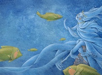 نمایشگاه مجازی تصویرسازی های داستانی افروز قلی زاده در کتاب غدیر الحکایات