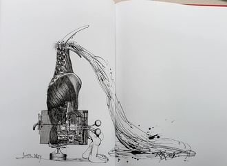 
                                                            ralph steadman dibujante0