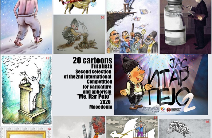 بیست فینالیست مسابقهٔ کارتونی مقدونیه "Me, Itar Pejo"