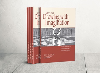 کتاب کلیدهای طراحی با تخیل THE KEYS TO DRAWING WITH IMAGINATION