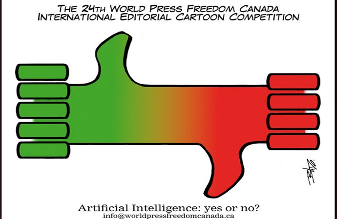 بیست و چهارمین مسابقۀ بین‌المللی کارتون مطبوعاتی، کانادا، 2024