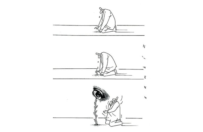 کامبیز درمبخش/ شاعر خطوط