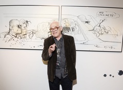 مصاحبه با هنرمند بزرگ بریتانیایی، رالف استیدمن