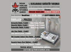 اولین مسابقۀ بین‌المللی کارتون «انجمن حقوق بشر»، ترکیه، 2024