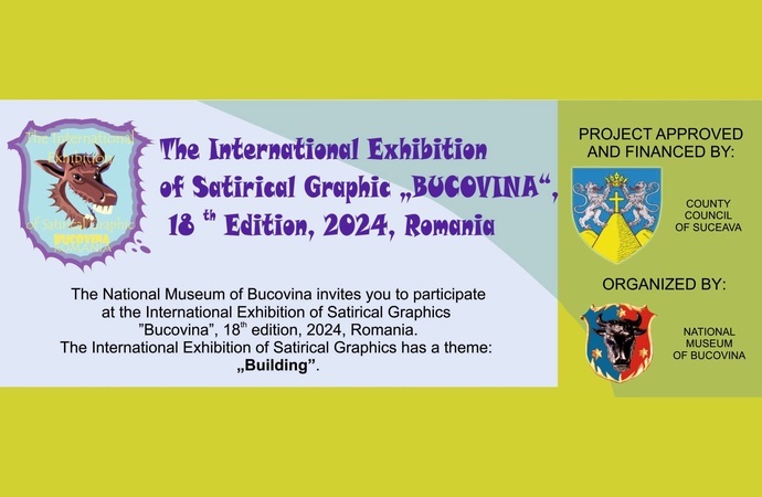 هجدهمین مسابقۀ بین‌المللی کارتون "Bucovina"، رومانی، 2024