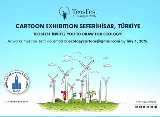 نمایشگاه کارتون TeosFest ، ترکیه، 2025