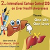 دوازده برگزیدۀ مسابقۀ بین‌المللی کارتون «سلامت کبد»، هند، 2024