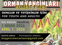 دومین مسابقۀ بینالمللی کارتون و کاریکاتور شهدای بویابات، ترکیه، 2026