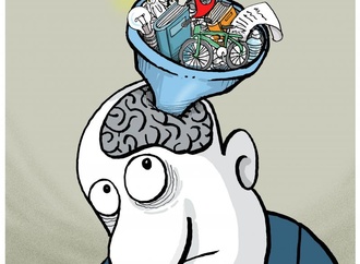 مغز , دریافت دانش