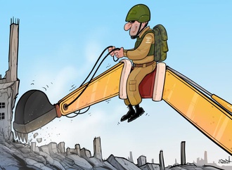 تخریب خانه های فلسطینی ها