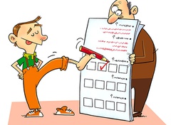 گالری کارتون های محسن ایزدی از ایران