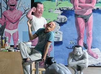 
                                                            yue minjun china 26