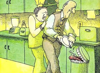 
                                                            گالری مخوف ترین کارتونیست دنیا، گاهان ویلسون از آمریکا