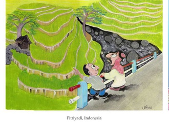 
                                                            green optimistic indonesia 91