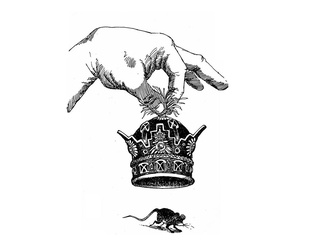 تشبیه شاه به موش در طرحی از اردشیر محصص