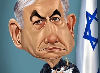 ترسیم چهره نحس نتانیاهو