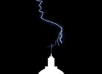 Trump as a Bolt of Lightning / Lightning Always Strikes Twice