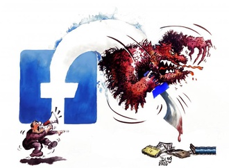 Social media creates monsters