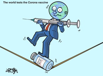 The world tests the Corona vaccine