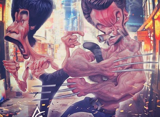 Bruce Lee Vs Wolverine