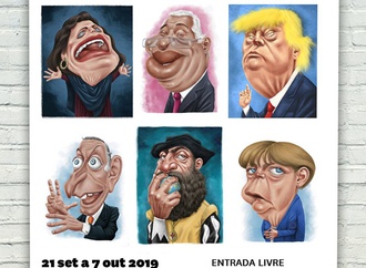 Exhibition of Caricature by Orlando Ribeiro