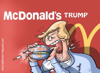 Mcdonald's trump