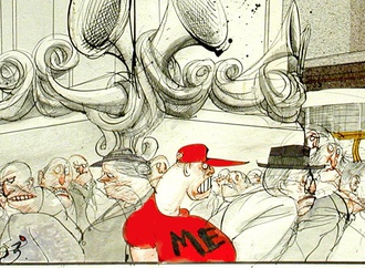 Gallery of Cartoons by Ralph Steadman- England 2