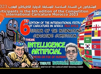 Participants of the 6th edition of International Caricature Festival in Africa "FICA 2023"