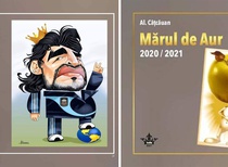 Exhibition of caricatures about Maradona was held in Romania