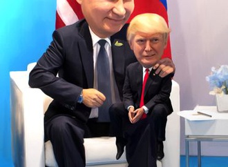 Donald Trump and Vladimimir Putin
