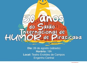 50th International Humor Exhibition of Piracicaba, Brazil-2023