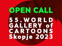 55th World Gallery of Cartoons – Skopje ,Macedonia 2023