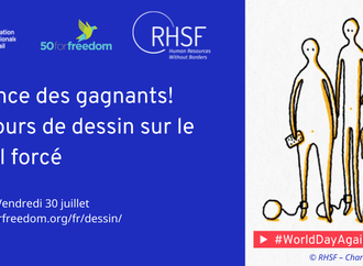 Winners of  International cartoon competition Human Resources Without Borders (RHSF)/France