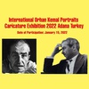 International Orhan Kemal Portraits Caricature Exhibition 2022, Adana - Turkey