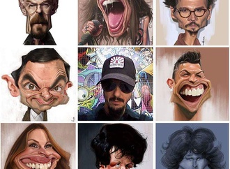 Gallery of caricatures by Rui Duarte From Portugal
