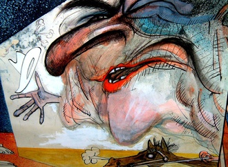 Gallery of Cartoons by Ralph Steadman- England 2