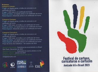 50th International Humor Exhibition of Piracicaba, Brazil-2023