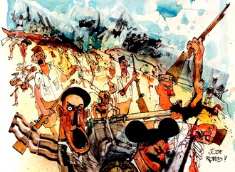 Gallery of Cartoons by Ralph Steadman- England 2