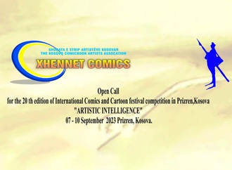 the 20th Edition of International Comics and Cartoon Festival Competition in Kosovo
